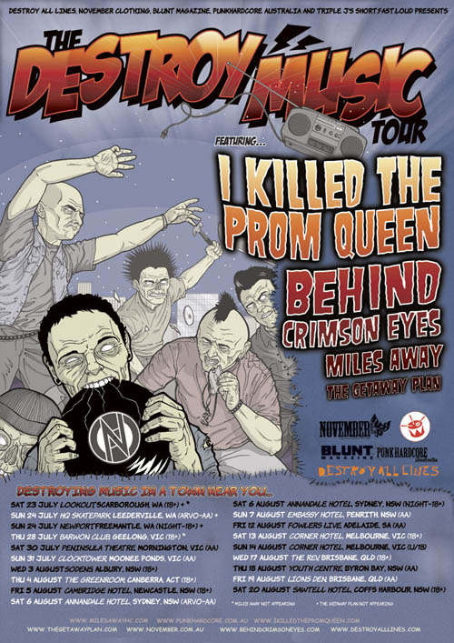 The Destroy Music Tour